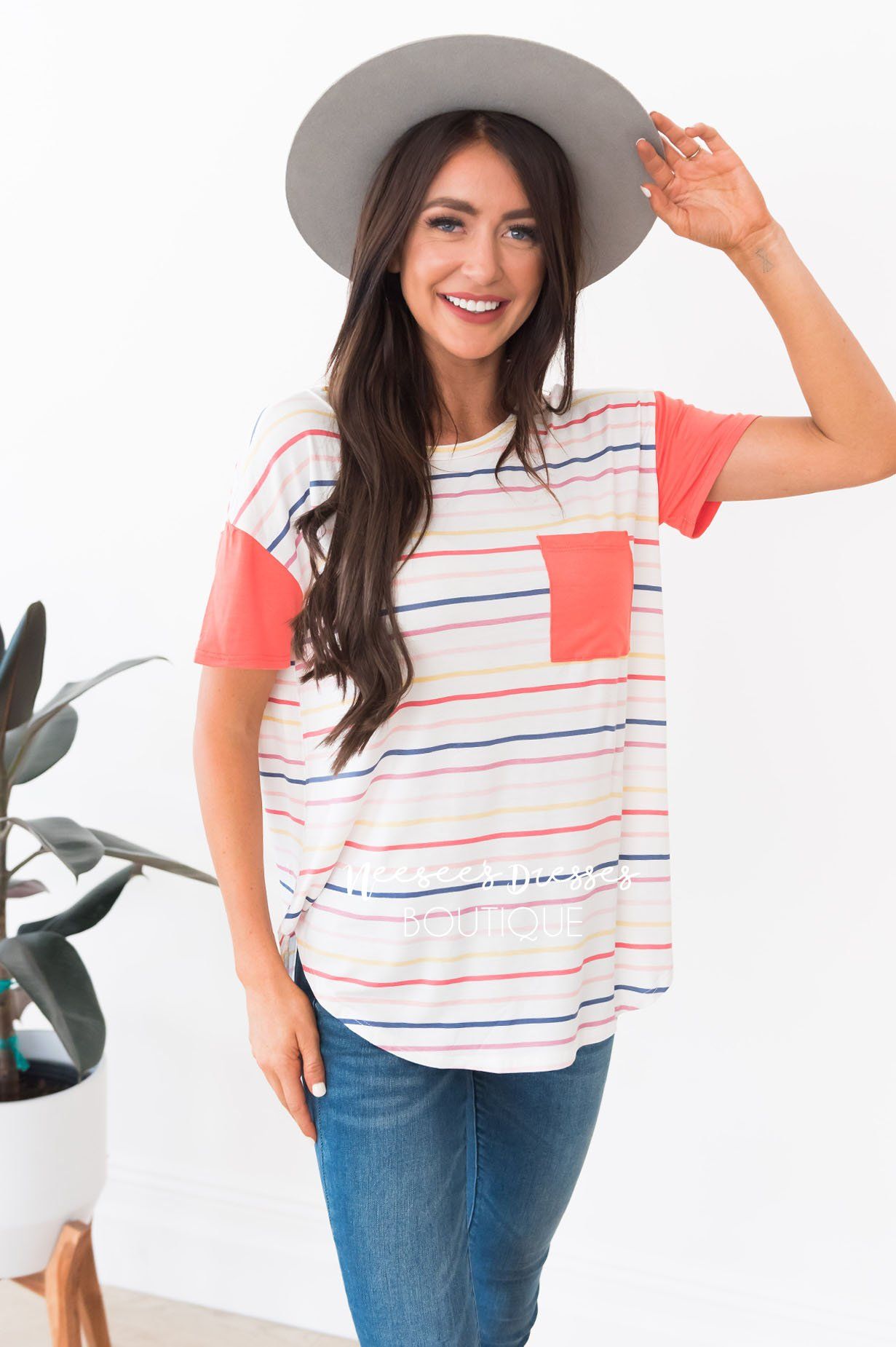 Sweetest Surprise Modest Top Modest Dresses vendor-unknown 