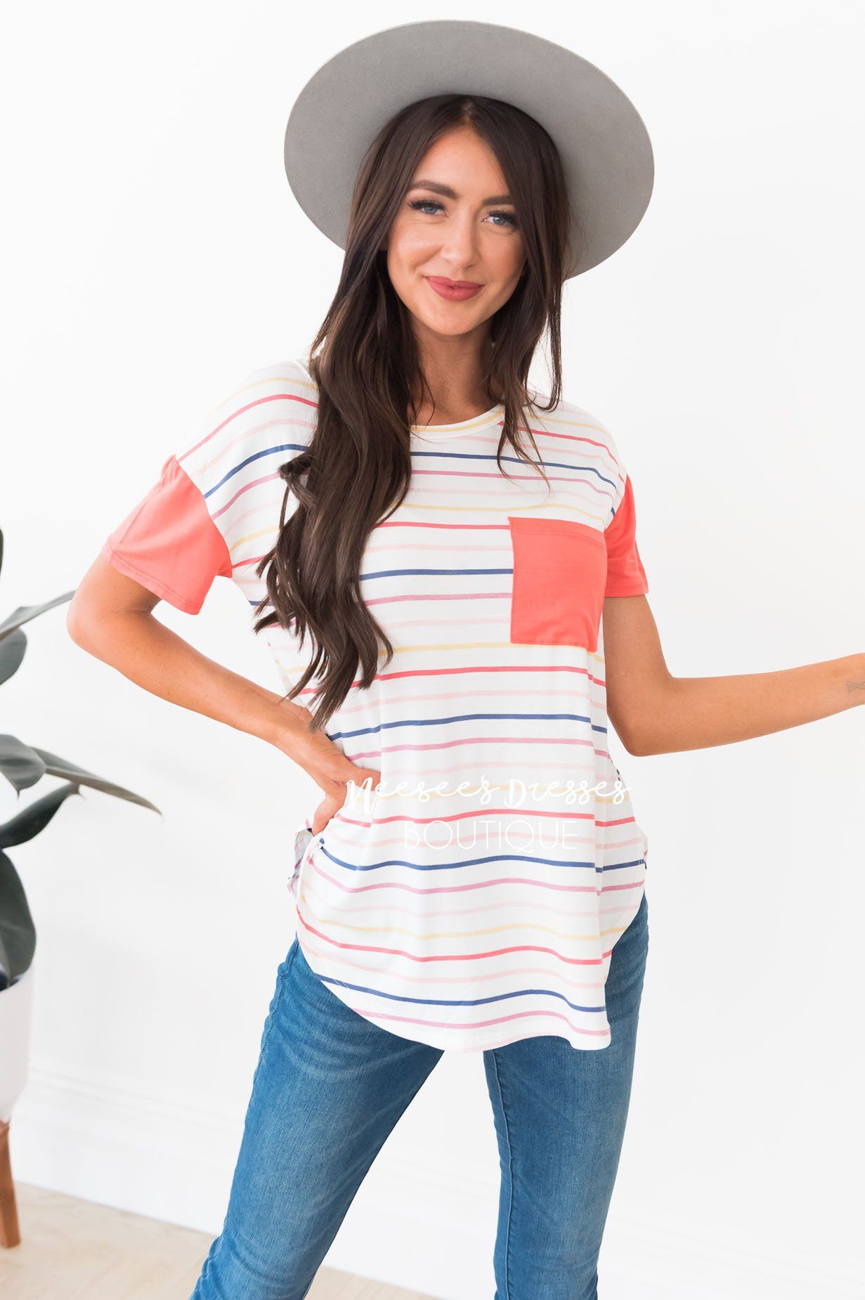 Sweetest Surprise Modest Top Modest Dresses vendor-unknown 