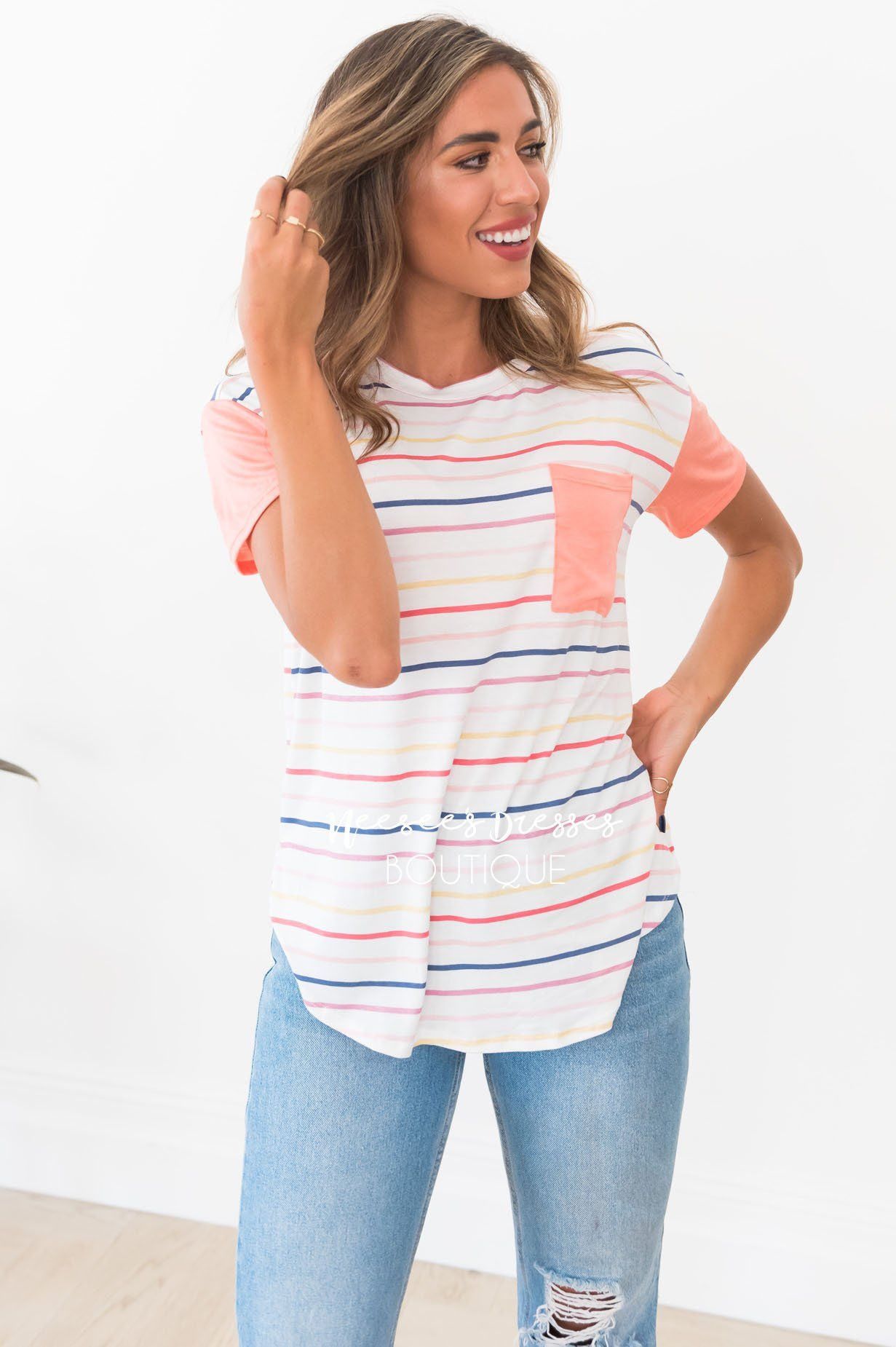 Sweetest Surprise Modest Top Modest Dresses vendor-unknown 