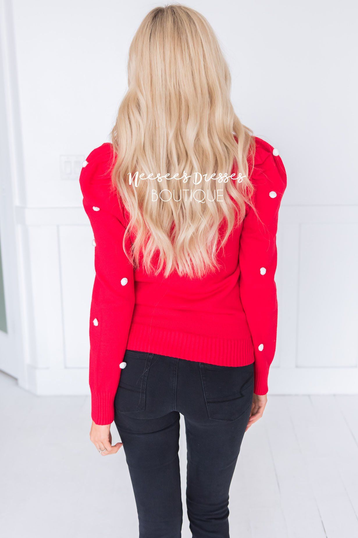 Sweetheart Sweater Modest Dresses vendor-unknown 