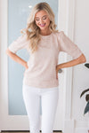 Meant to Be Modest Puff Sleeve Top Tops vendor-unknown