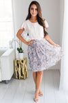 Tea Party Single Pleat Blouse Modest Dresses vendor-unknown