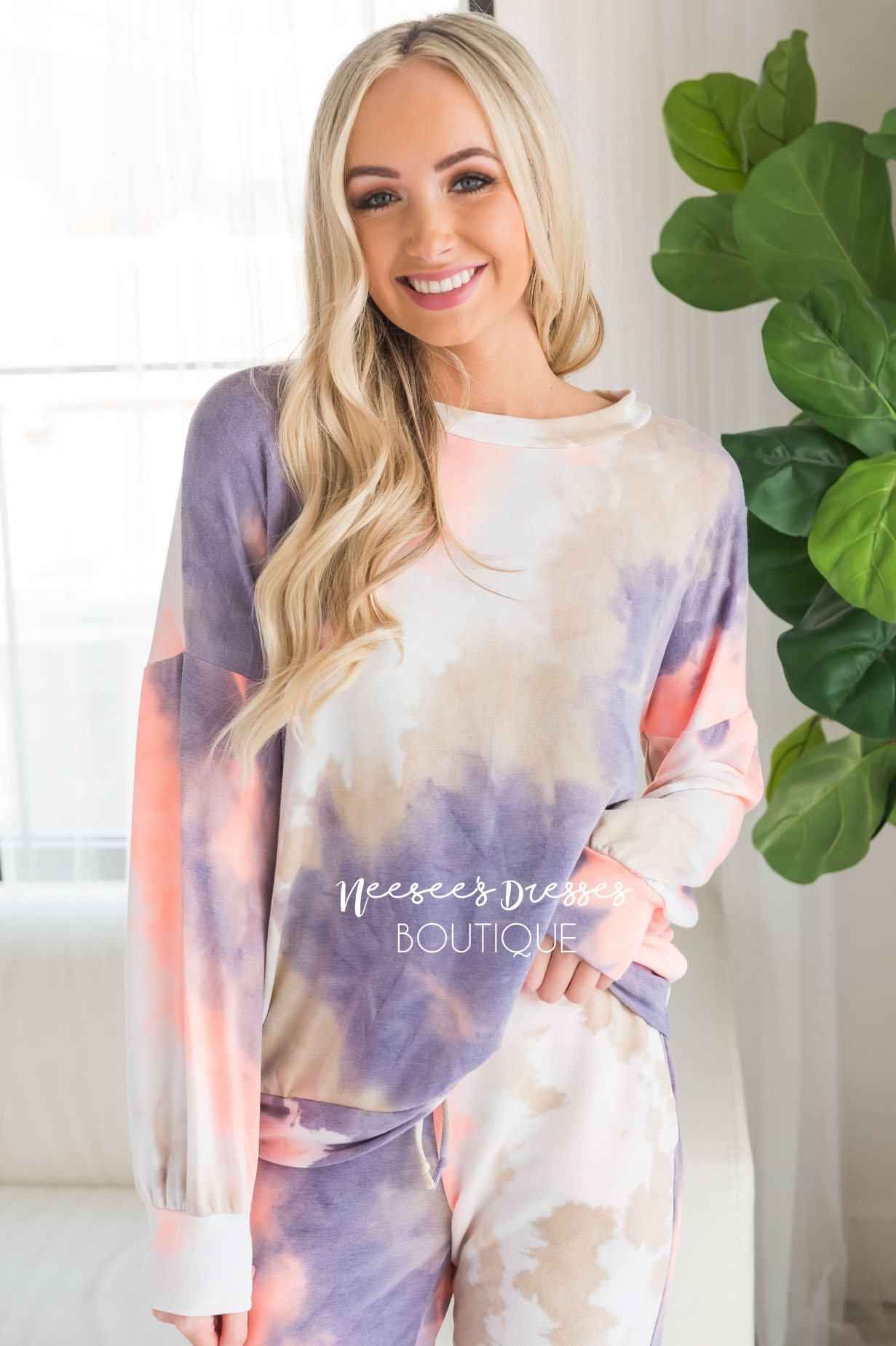 Keep It Cozy Modest Lounge Top Tops vendor-unknown 