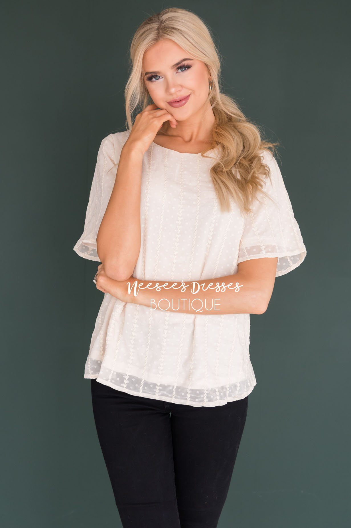 Trustworthy Sheer Blouse Tops vendor-unknown 