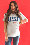 USA Modest Graphic Tee Modest Dresses vendor-unknown