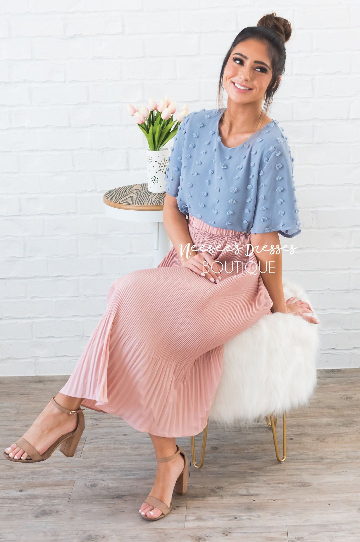 Vintage Garden Modest Skirt Modest Dresses vendor-unknown 