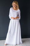 The Wynter Swiss Dot Dress Modest Dresses vendor-unknown