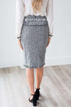 Tweed Patch Pocket Skirt Skirts vendor-unknown