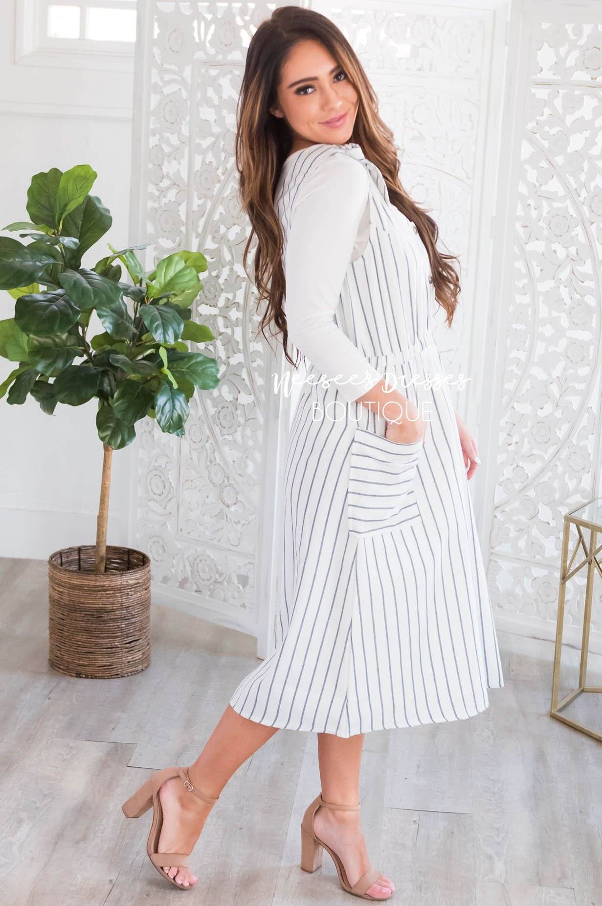 The Sadie Overall Dress Modest Dresses vendor-unknown 