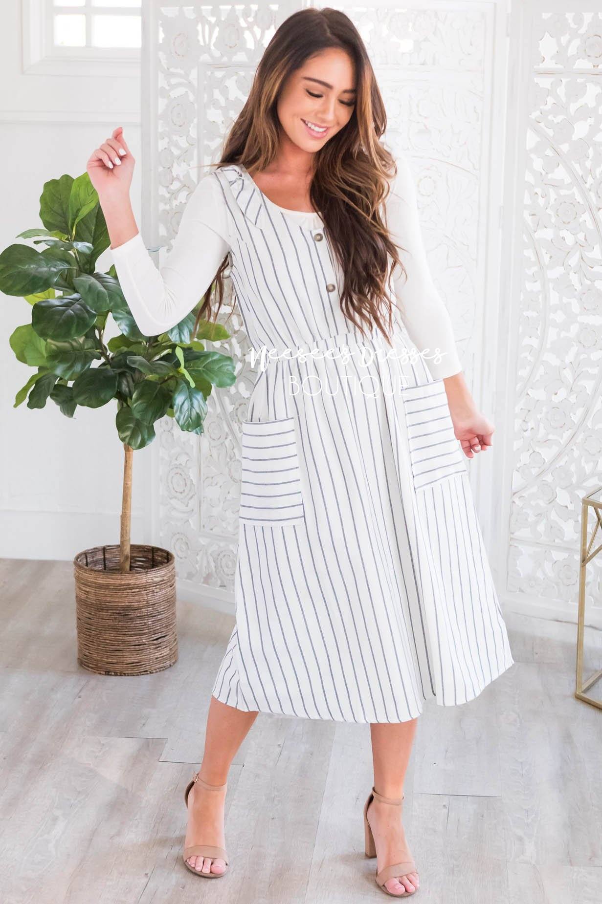 The Sadie Overall Dress Modest Dresses vendor-unknown 