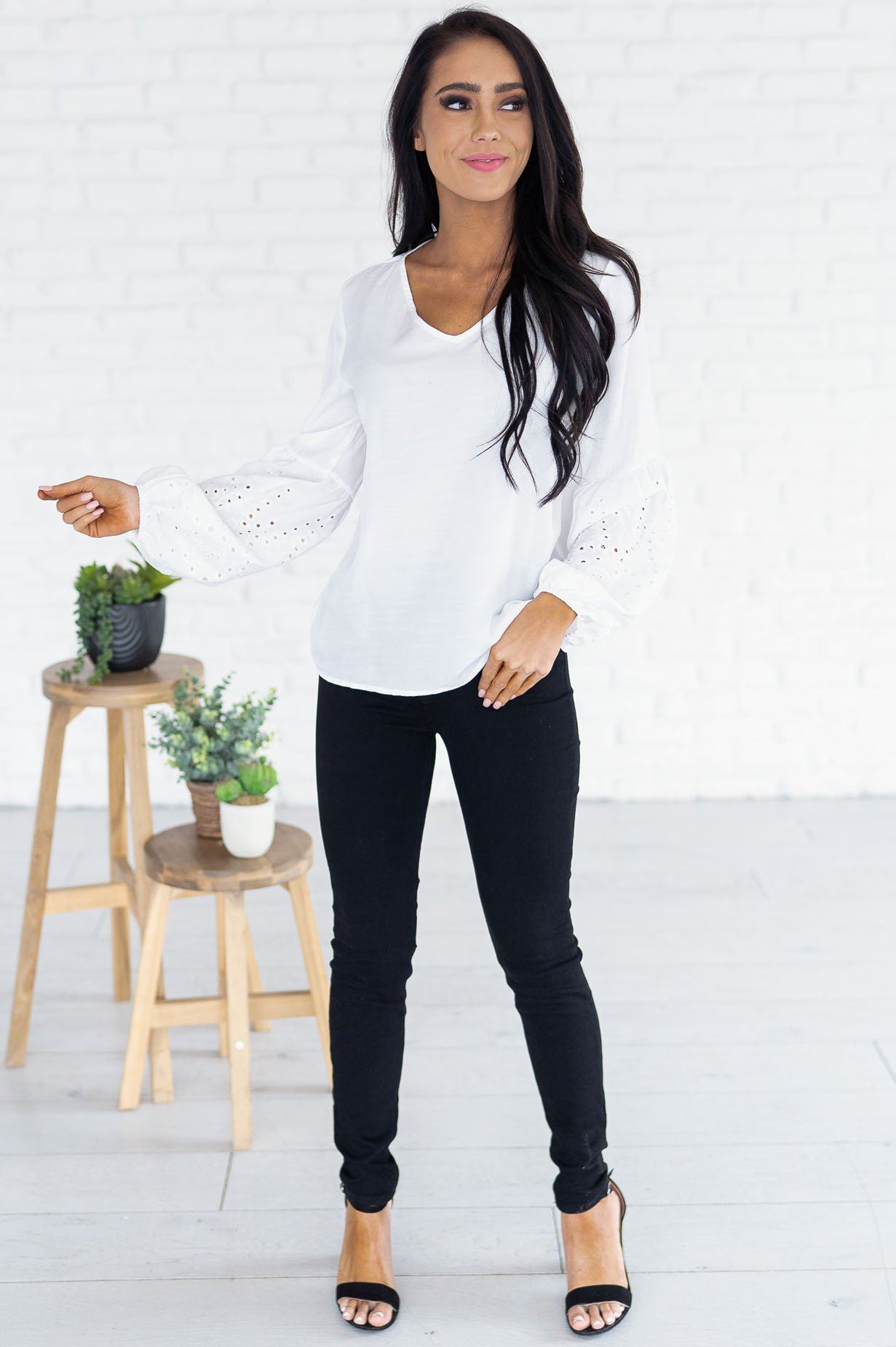 Closer To My Heart Modest Blouse Tops vendor-unknown 