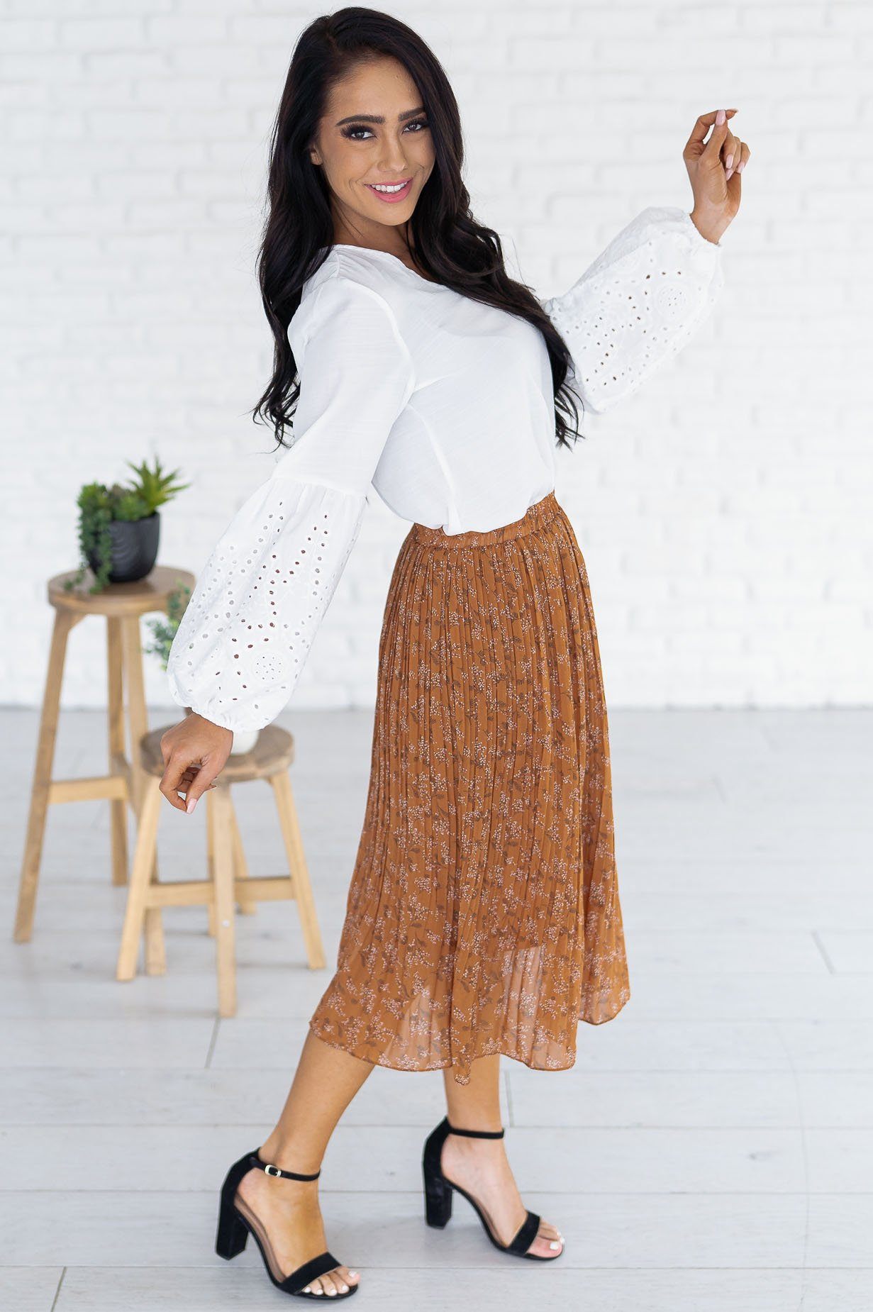 Closer To My Heart Modest Blouse Tops vendor-unknown 