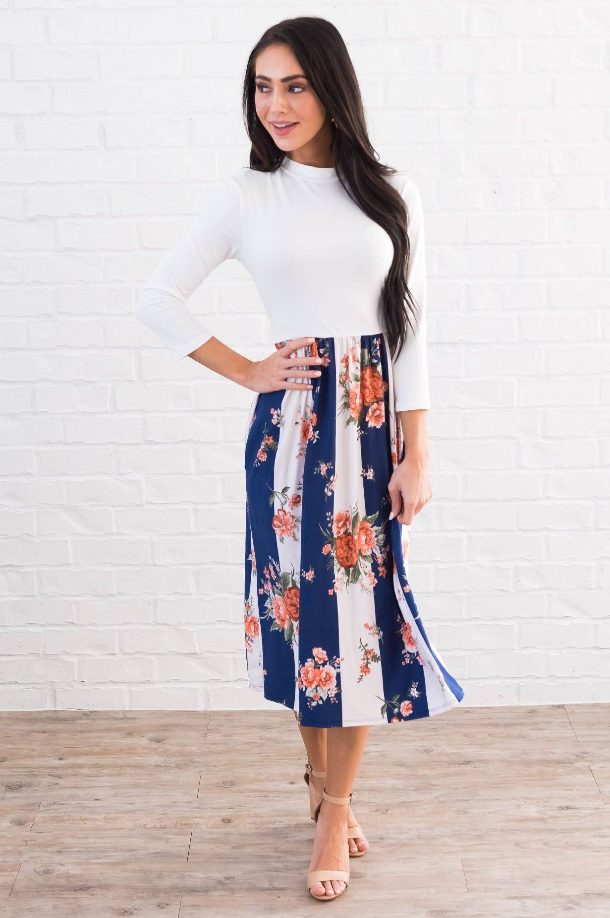 The Kinsley Modest Dresses vendor-unknown 