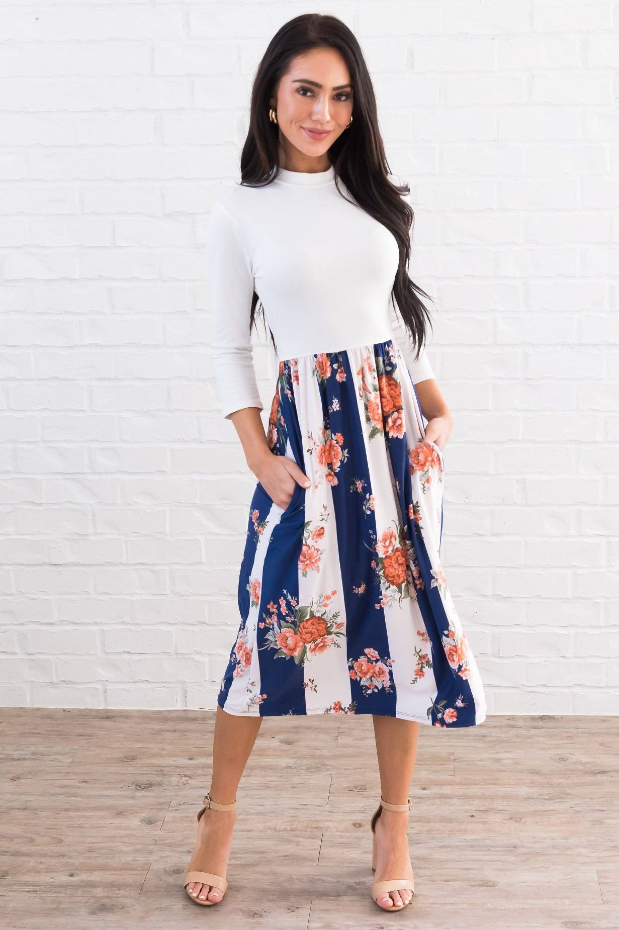 The Kinsley Modest Dresses vendor-unknown 