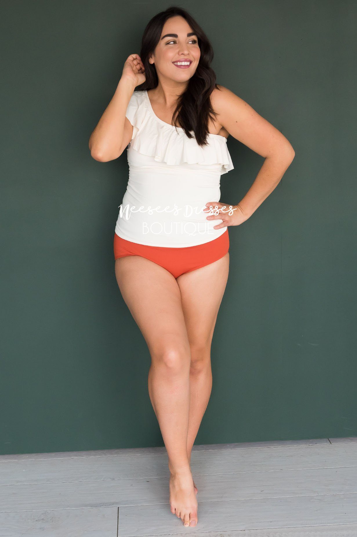 Swan Island Modest Swim Top Modest Dresses vendor-unknown 