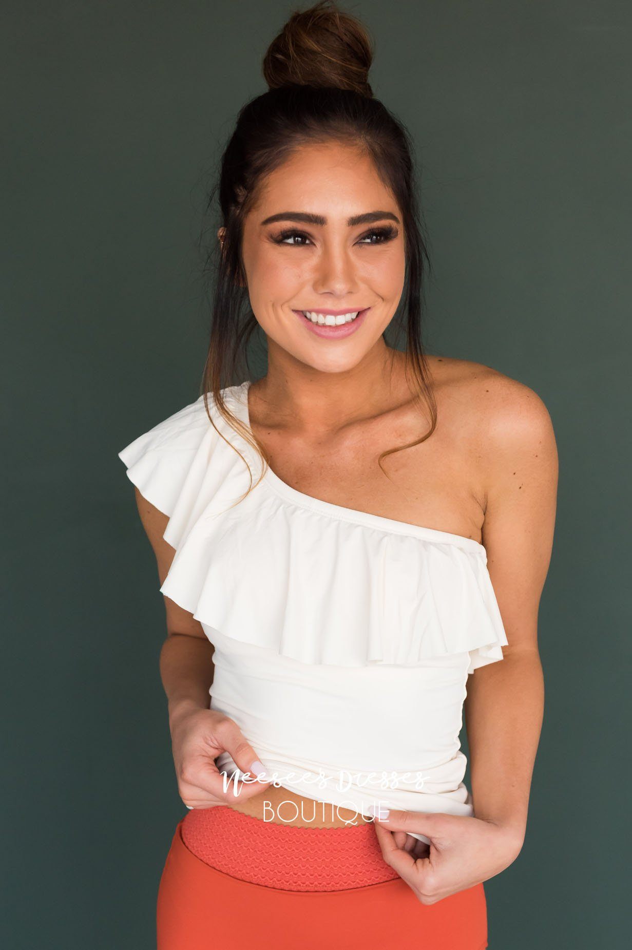 Swan Island Modest Swim Top Modest Dresses vendor-unknown 