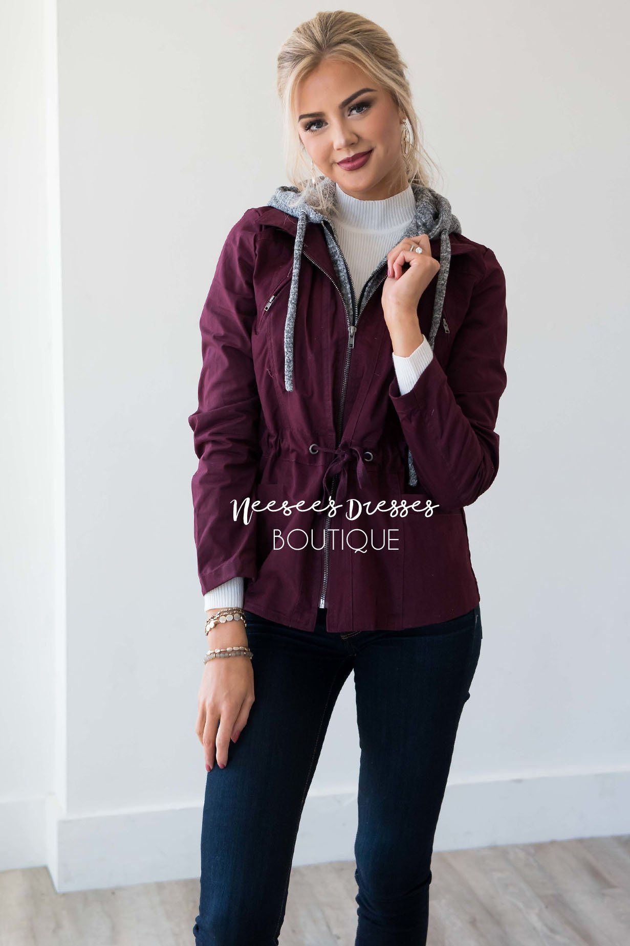 Stormy Night Cargo Jacket Tops vendor-unknown 