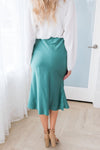 Wonderstruck Modest Satin Skirt Modest Dresses vendor-unknown