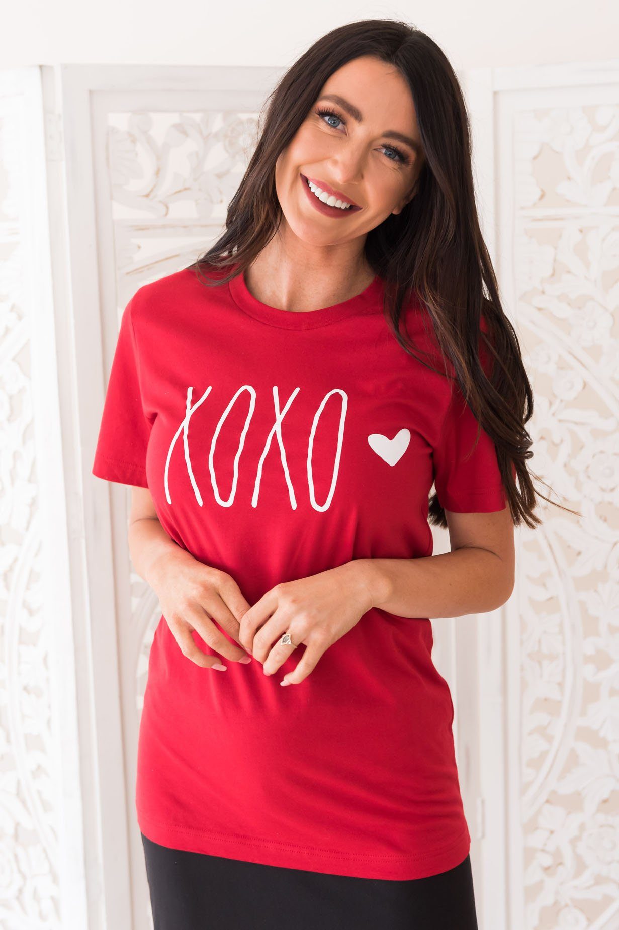 XOXO Modest Tee Modest Dresses vendor-unknown 