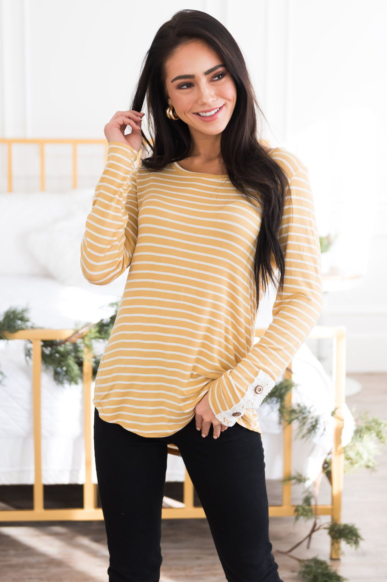 It's All About That Lace Modest Top Modest Dresses vendor-unknown 