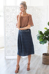 You Had Me at Plaid Skirt Modest Dresses vendor-unknown